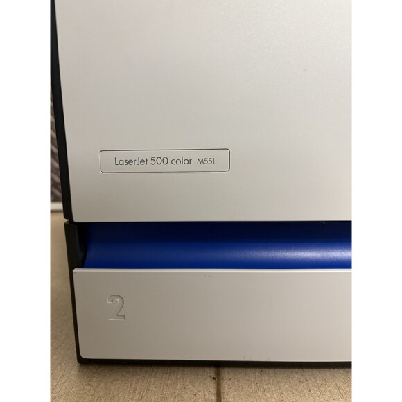 HP LaserJet 500 Color M551 Printer W/Toner Network Ethernet - Picture 5 of 16